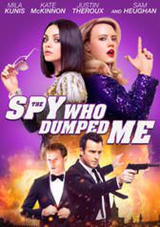 The Spy Who Dumped Me "HDX" Digital Movie Code Only UV Ultraviolet Vudu MA
