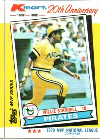 1982 Topps Kmart Willie Stargell