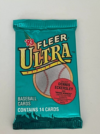 1993 Fleer Ultra Baseball Series 1 one 1 Unopened Pack 14 Cards SEALED BRAND NEW