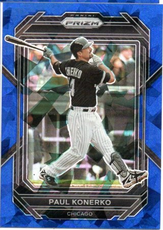 2023 Panini Prizm Paul Konerko Blue Ice