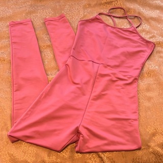 Roma Concept Pink Bodycon Jumpsuit Size Medium