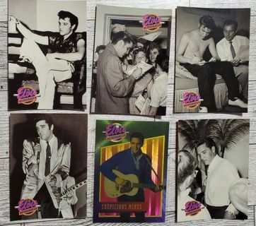 6 Elvis 1992 Cards
