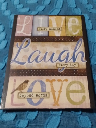 Notecard - Live-Laugh-Love