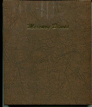 Dansco Mercury Dime Album #7123-1916-1945