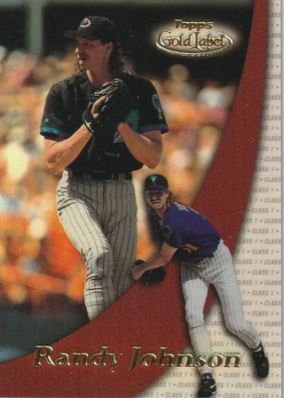 2000 Topps Baseball Gold Label Class 1 Randy Johnson #59 Diamondbacks HOF