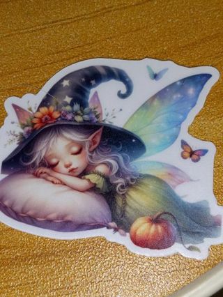 Cute one new small self adhesive sticker no refunds regular mail only win 2 or more get bonus