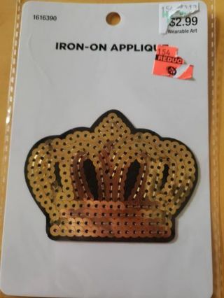 Iron on applique