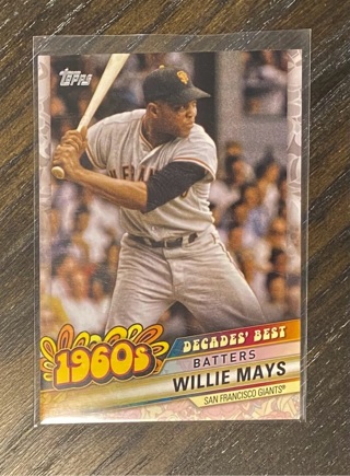 Willie Mays insert