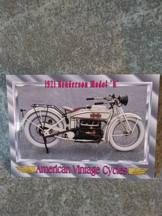 American Vintage Cycles Trading Card # 100