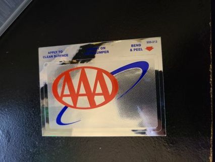 AAA Sticker