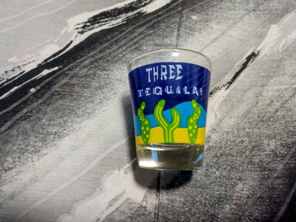 3 Tequila Shot Glass