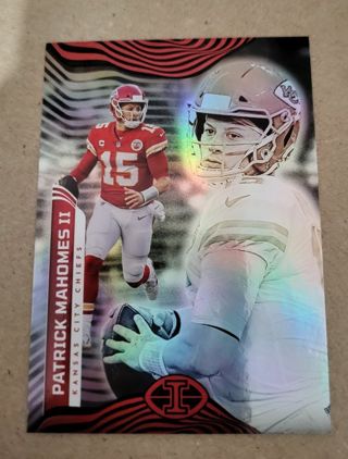 2022 Illusions Patrick Mahomes card Kansas City Chiefs