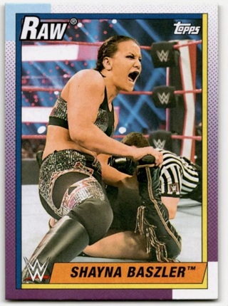 2021 WWE Heritage Wrestling - Shayna Baszler Card #39 NM