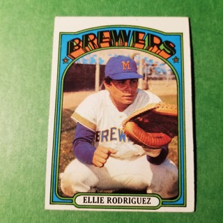 1972 - TOPPS BASEBALL CARD NO. 421 - ELLIE RODRIGUEZ - BREWERS