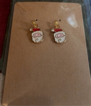 Homemade Christmas earrings(PLEASE READ CAREFULLY)