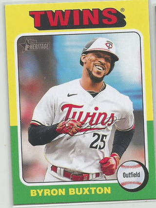 2024 Topps Heritage-Byron Buxton