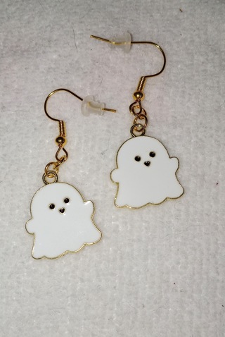 Cute ghost earrings