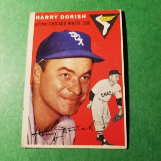 1954 - TOPPS BASEBALL CARD NO. 110 - HARRY DORISH - WHITE SOX