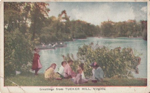 Vintage Unused Postcard: s: Greetings from Tucker Hill, VA