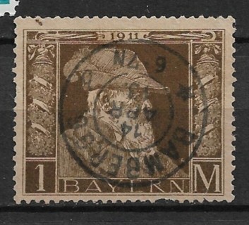 1911 Bavaria Sc86 1M Prince Regen Luitpold used