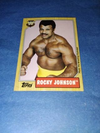 WWE Topps Card