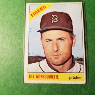 1966 - TOPPS BASEBALL CARD NO. 429 - BILL MONBOUQUETTE - TIGERS