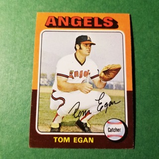 1975 - TOPPS BASEBALL CARD NO. 88 - TOM EGAN - ANGELS