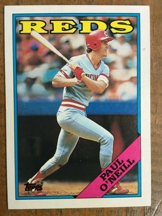 Paul Oneill 1988 Topps Cincinnati Reds