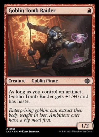 Goblin Tomb Raider Foil (151) The Lost Caverns of Ixalan LCI MTG Magic