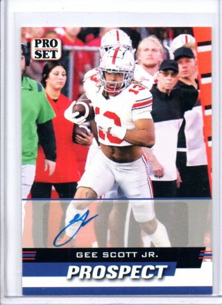 2022 Leaf Gee Scott Jr. Autograph