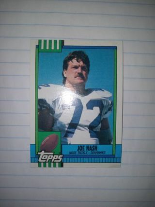 1990 Topps NFLPA Football Card