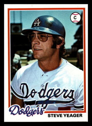 1978 Topps Steve Yeager Los Angeles Dodgers #285