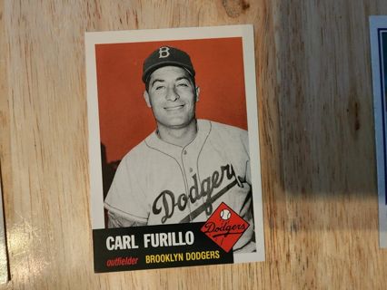 Topps Archives Carl Furillo