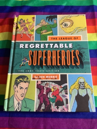 The League Of Regrettable Superheroes Hardcover Book By Jon Morris As Is Brand New