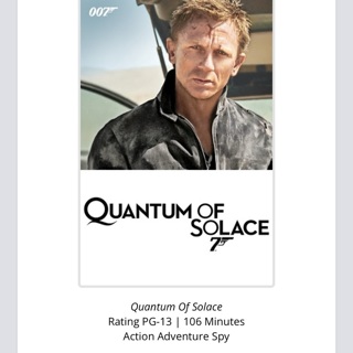 007: Quantum of Solace - HD VUDU