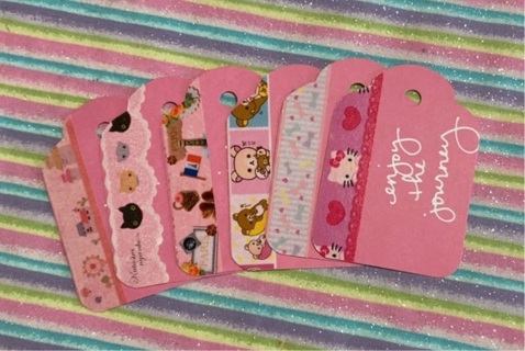 Repurposed Kawaii Gift Tags  