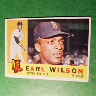 1960 - TOPPS BASEBALL CARD NO. 249 - EARL WILSON- RED SOX