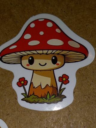 Adorable one small vinyl sticker no refunds regular mail only Very nice quality!