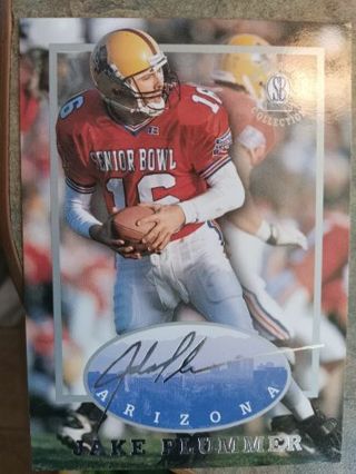 1997 SCOREBOARD AUTOGRAPH COLLECTION ROOKIE JAKE PLUMMER ARIZONA FOOTBALL CARD# 17