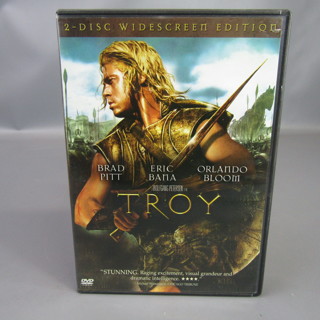 Troy DVD Brad Pitt Eric Bana Orlando Bloom