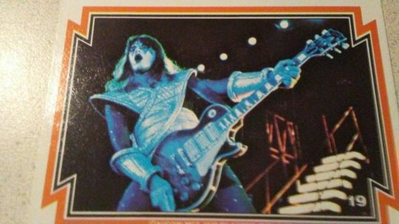 1978 ORIGINAL KISS AUCOIN ACE FREHLEY TRADING CARD# 19