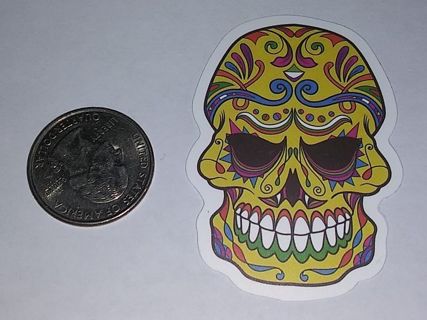 Sugar Skull Sticker (#5)