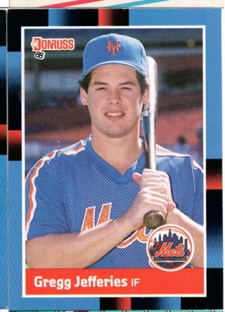 1988 Donruss Gregg Jefferies Rookie #657