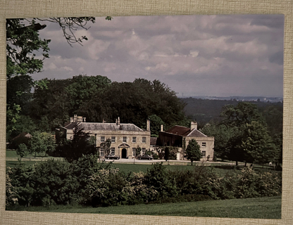 Vintage postcard unused: Hunstrete House Hotel Chelwood Bristol Avon UK original