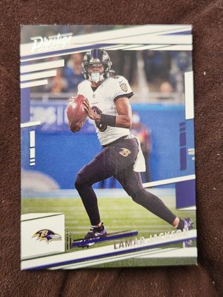 Two Baltimore Ravens Jackson & Flacco Football Cards