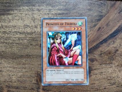 Yu-Gi-Oh Card 1st Edition Princess of Tsurugi