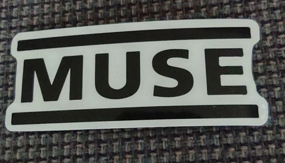 Muse Band laptop computer sticker for hard hat toolbox Xbox PlayStation 4
