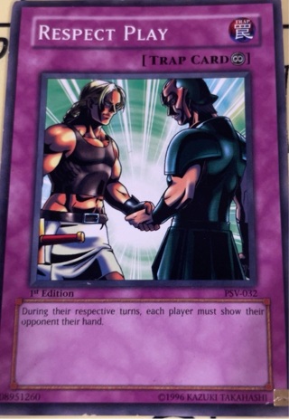 Yu-Gi-Oh! Respect Play Common PSV-032 Moderately Played 1st Edition