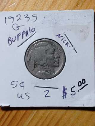 1923-S Buffalo Nickel! 2.2