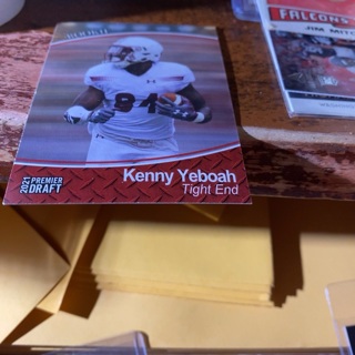 2021 sage premier draft Kenny yeboah rookie football card 